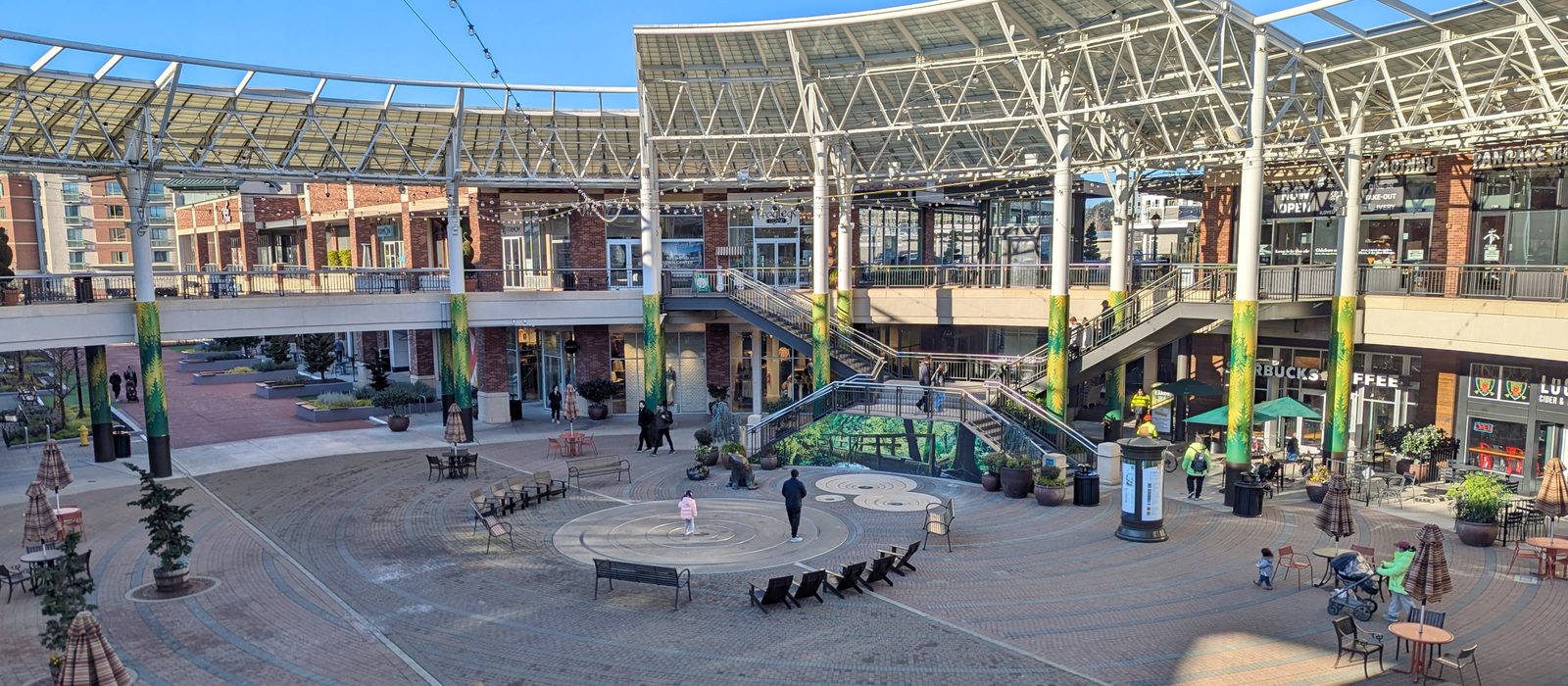 Redmond Town Center main plaza